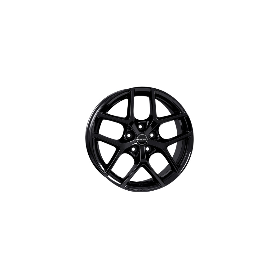Borbet Y 6.5x16 ET43 Y 65643112557,1BG Glossy Black Wheel | Duco Car Parts UK Car Parts