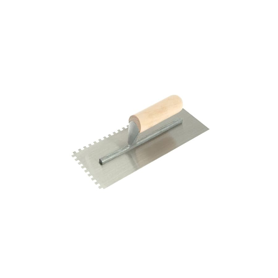 R.S.T. RST153DS Notched Trowel 6mm Square Notches Wooden Handle 11 x 4.1/2in | Duco Car Parts UK