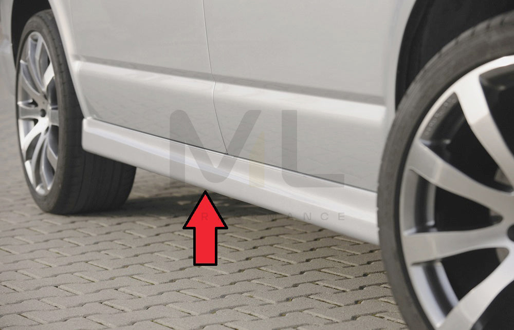Rieger 00059251 VW T5 Side Skirt 1 | Duco Car Parts UK Car Parts