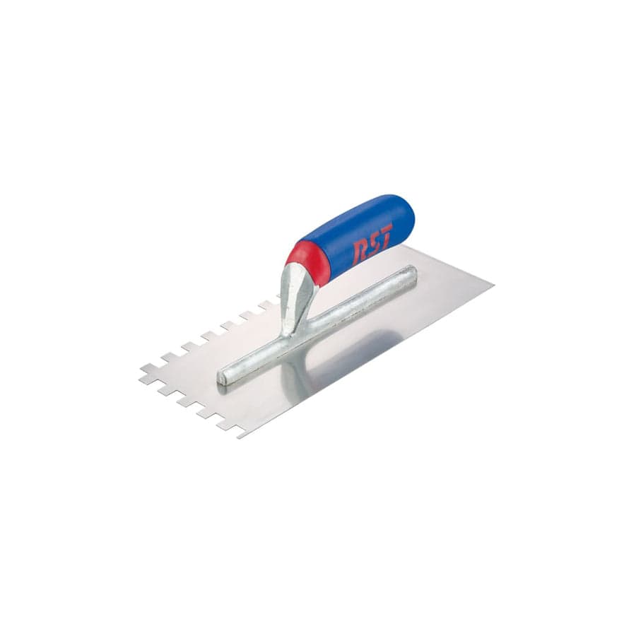 R.S.T. RST6260ST Notched Trowel Square 10mm² Soft Touch Handle 11 x 4.1/2in | Duco Car Parts UK