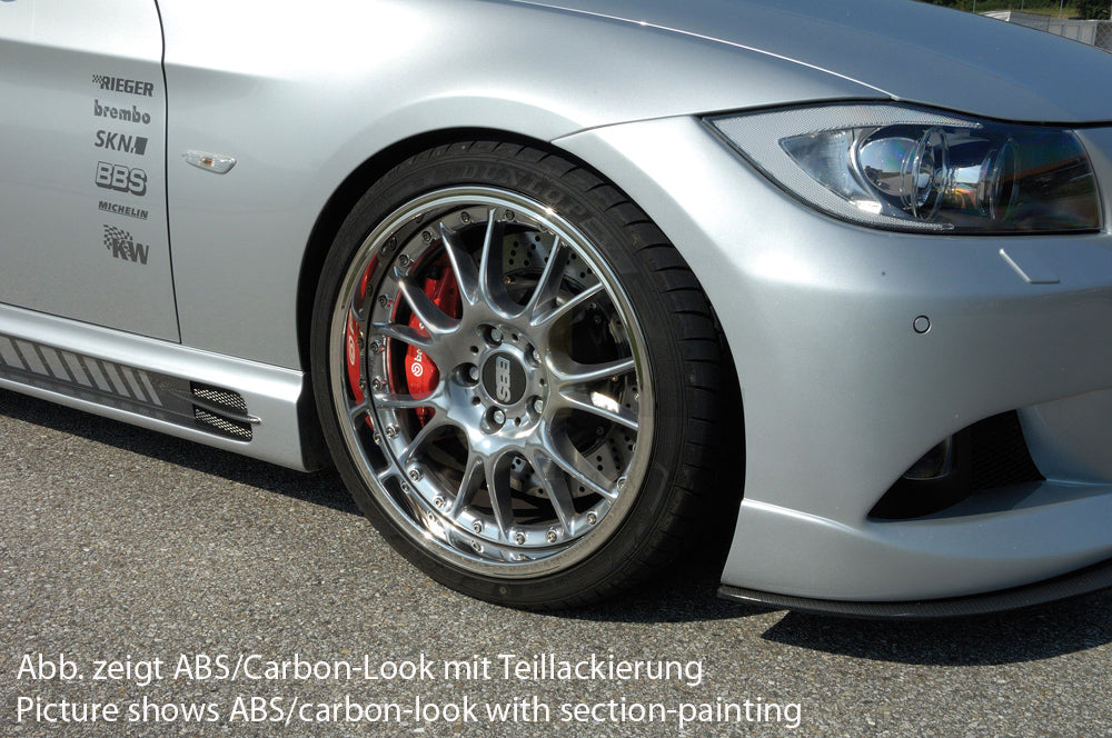 Rieger 00099548 BMW 3 Series E90 E91 Side Skirt 4 | Duco Car Parts UK Car Parts
