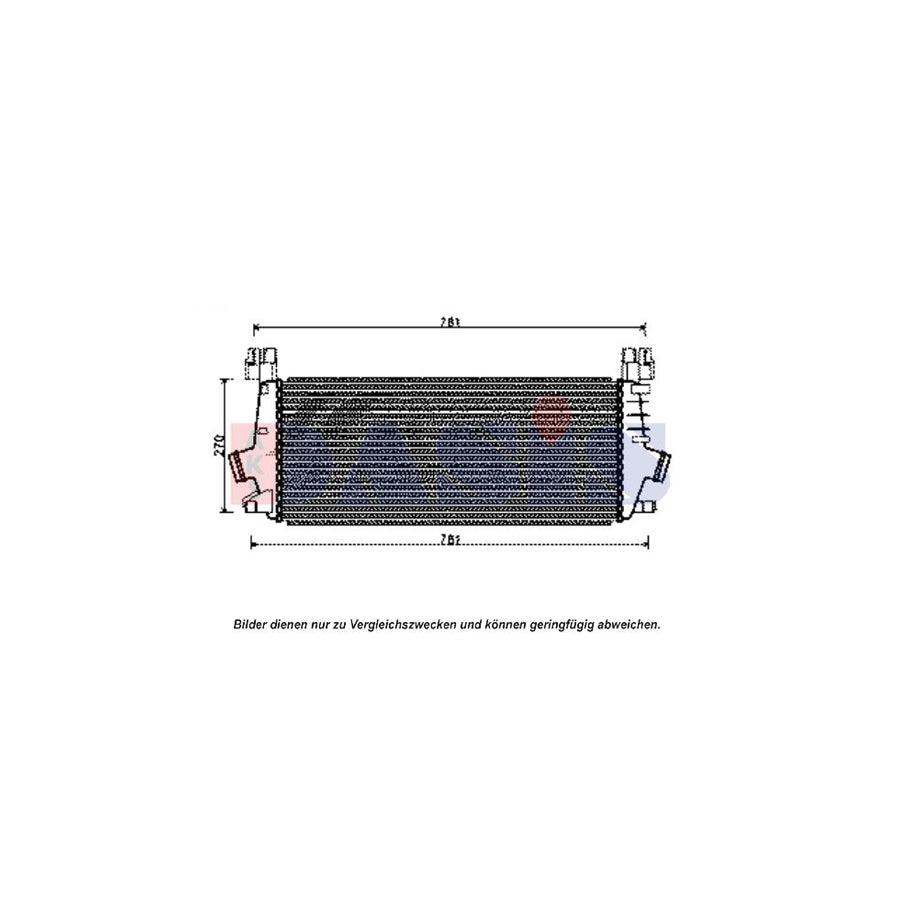 AKS Dasis 157034N Intercooler | Duco Car Parts UK