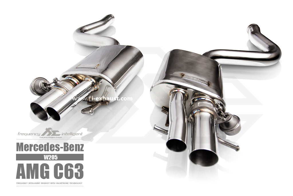 FI Exhaust Mercedes-Benz W205 AMG C63 4.0TT M177 2014-2021 | Duco Car Parts UK Car Parts