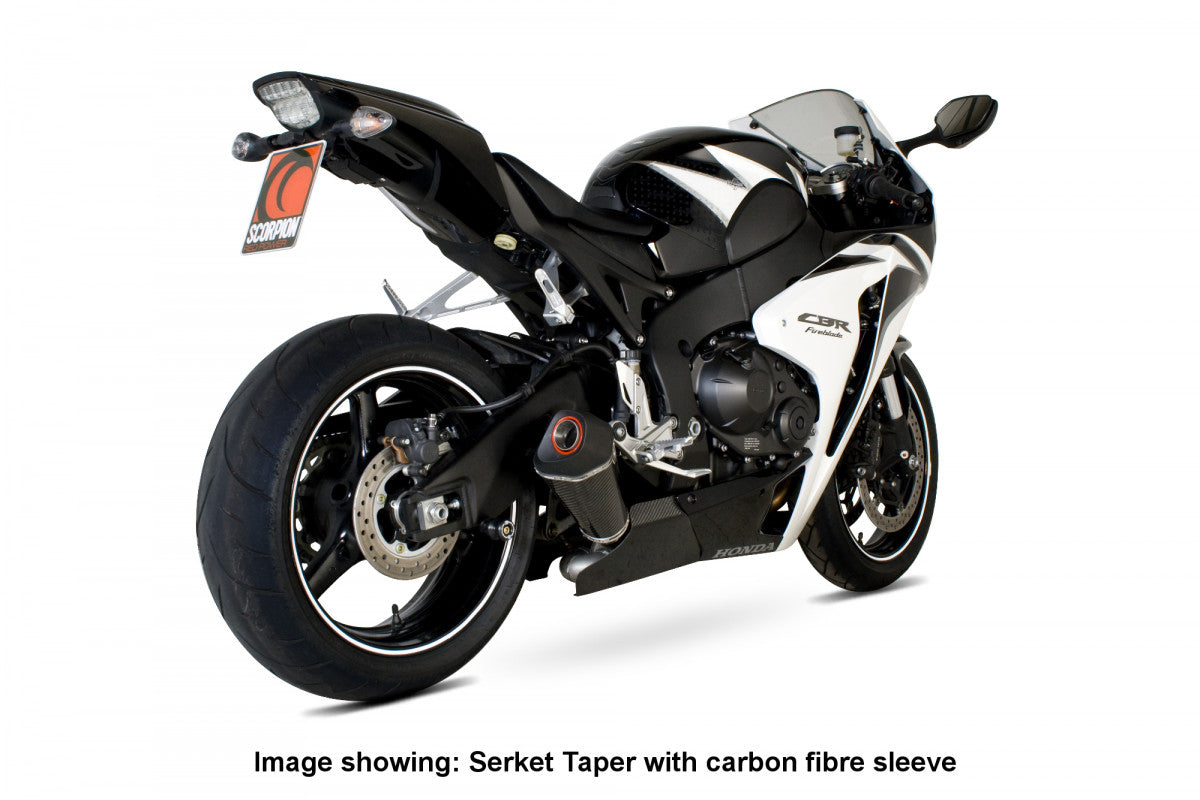 Scorpion RHA95SEO Honda CBR1000 RR Fireblade Serket Taper Slip-On - Brushed Stainless Steel Sleeve | Duco Car Parts UK UK