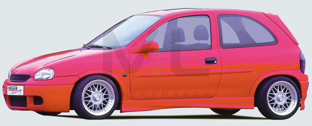 Rieger 00058813 Opel Corsa B Side Skirt 2 | Duco Car Parts UK Car Parts