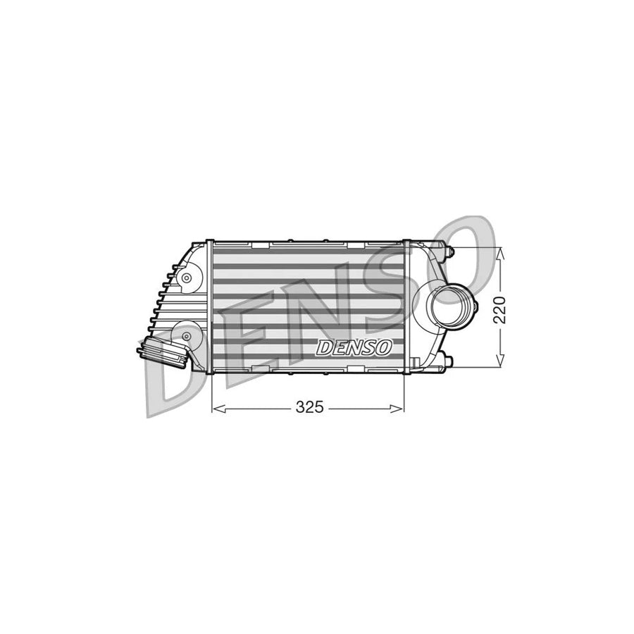 Denso DIT28016 Dit28016 Intercooler For Porsche 911 | Duco Car Parts UK