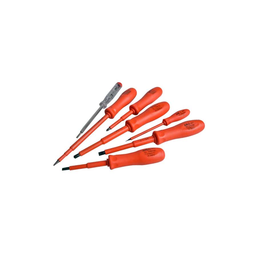 ITL Insulated ITL02100 Insulated Screwdriver Set of 7 | Duco Car Parts UK