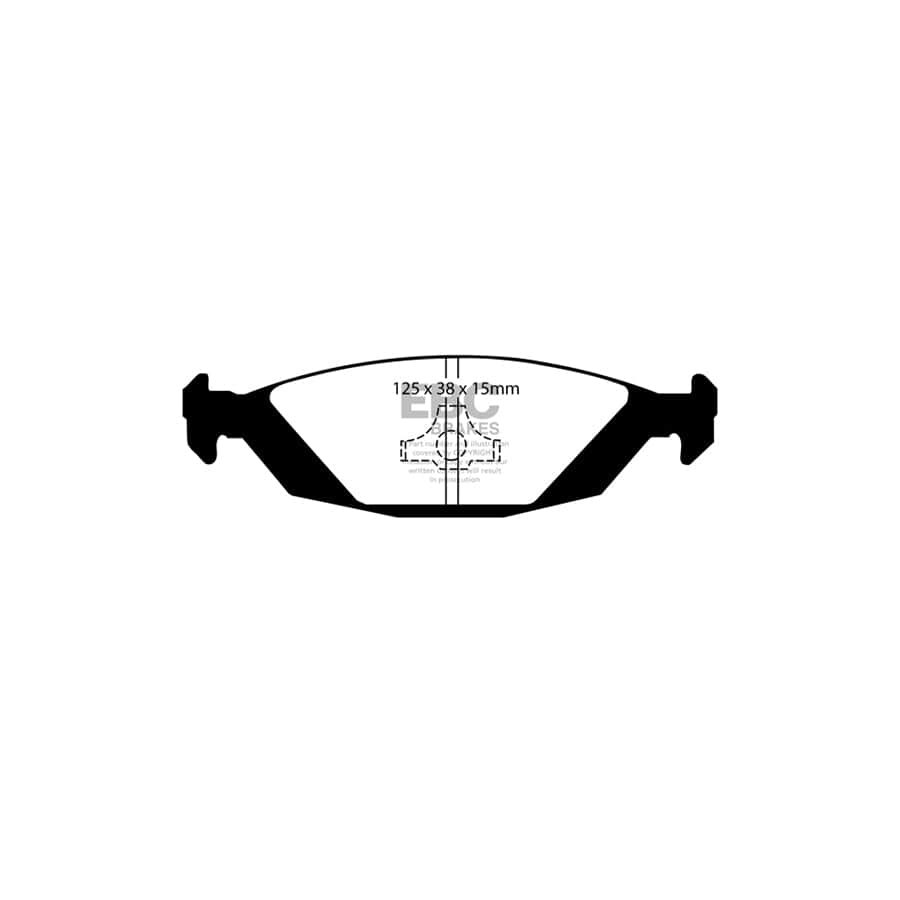 EBC PDKR799 Saab Ultimax Rear Brake Pad & Plain Disc Kit - ATE Caliper (Inc. 900 & 9000) 2 | Duco Car Parts UK Car Parts