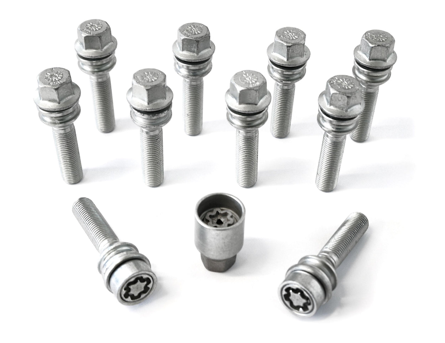 H&R 1453607SET Wheel-Lock set M14 with movable round head R14mm