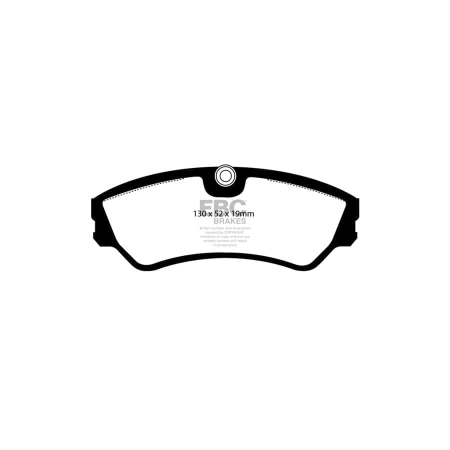 EBC PDKF2310 VW Transporter/Camper Ultimax Front Brake Pad & Plain Disc Kit 2 | Duco Car Parts UK Car Parts