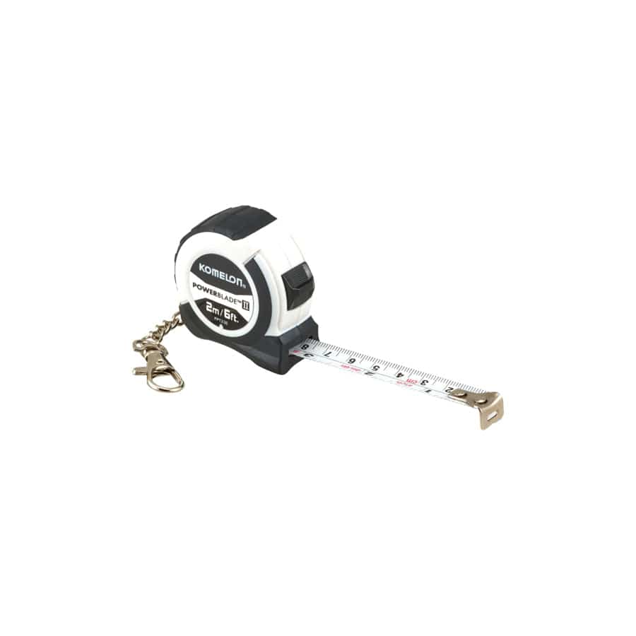 Komelon KOM2MKRT PowerBlade II Pocket Key Ring Tape 2m/6ft (Width 13mm) | Duco Car Parts UK