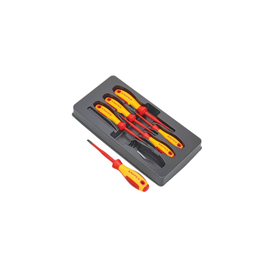 Knipex KPX002012V05 VDE Screwdriver Set, 6 Piece | Duco Car Parts UK