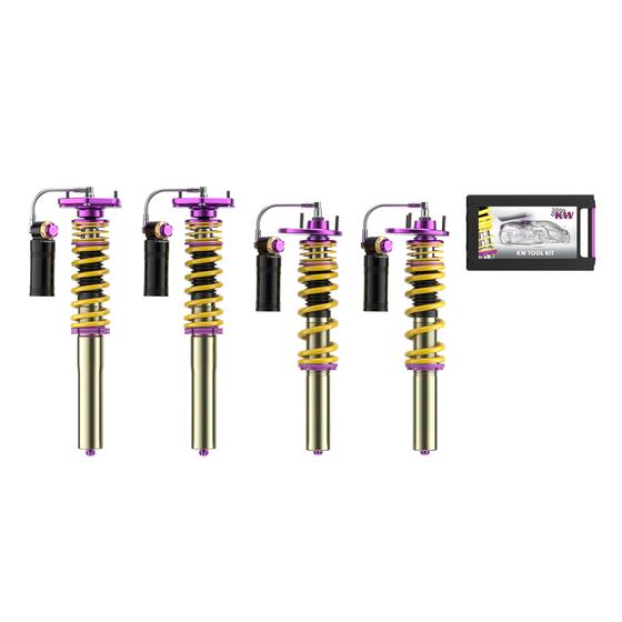 KW 39720347 Coilover suspension V4 Racing incl. top mounts