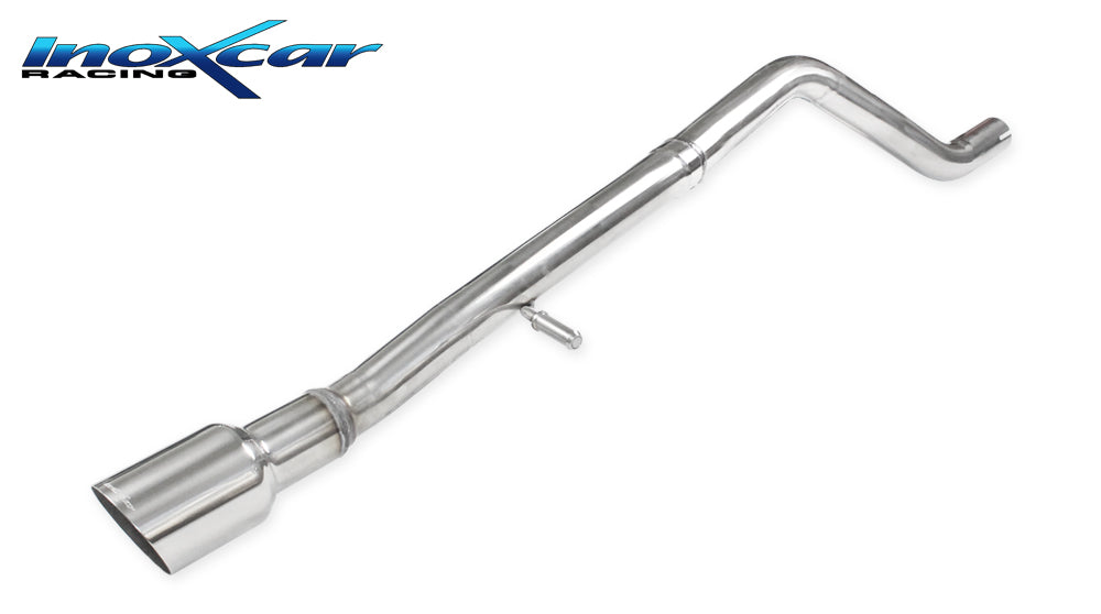 InoXcar PE208.14.90R PEUGEOT 208 MK2 1.2 (75cv) Rear Without Silencer With End Pipe Diam. 90 Racing 1 | Duco Car Parts UK Car Parts