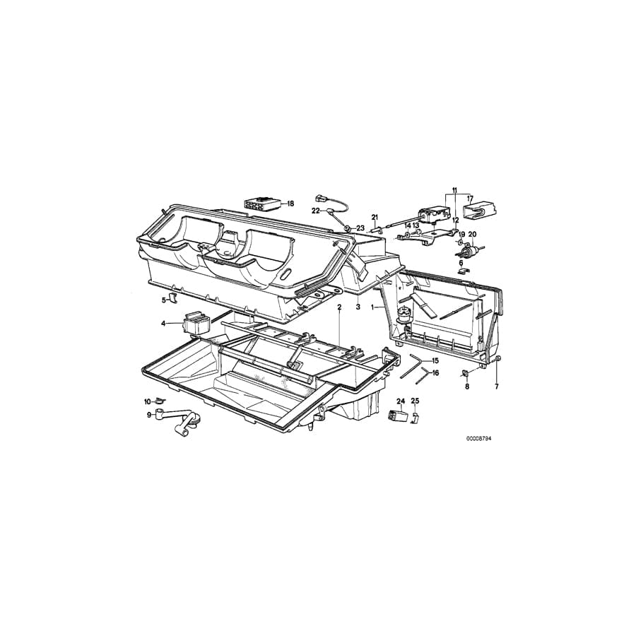 Genuine BMW 64511380606 E23 Evaporator Temperature Sensor (Inc. 735i, 732i & 728iS) | Duco Car Parts UK Car Parts