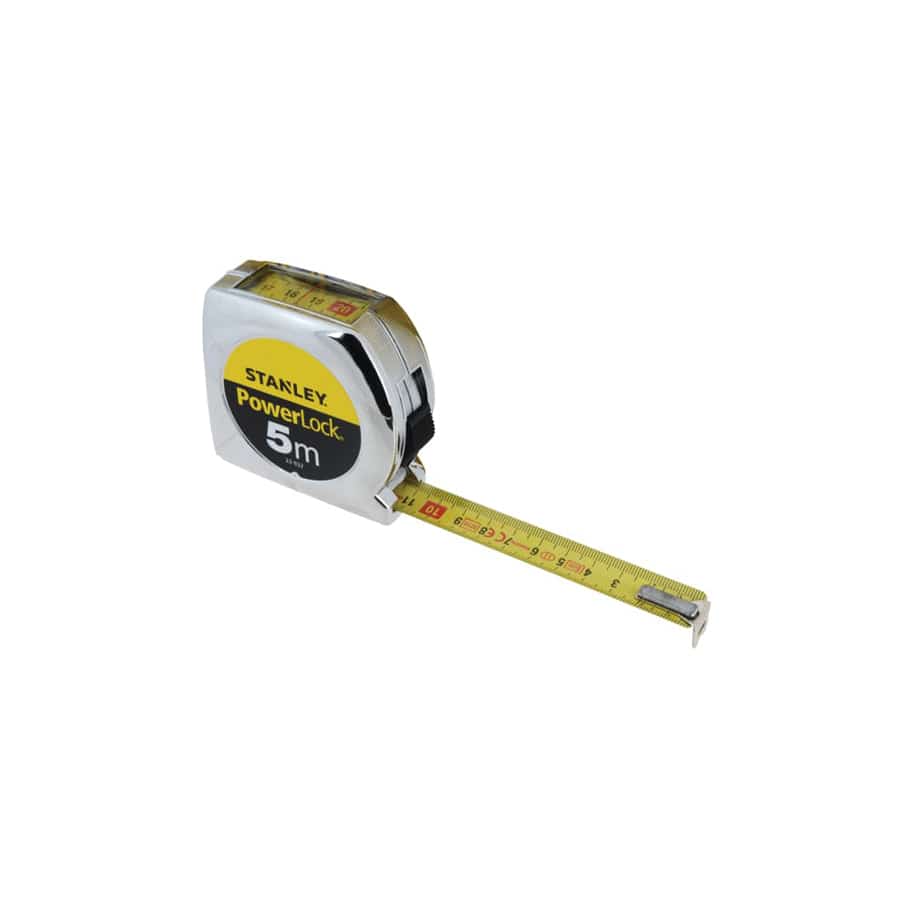 STANLEY® STA033932 PowerLock® Top Reader Tape 5m (Width 19mm) | Duco Car Parts UK