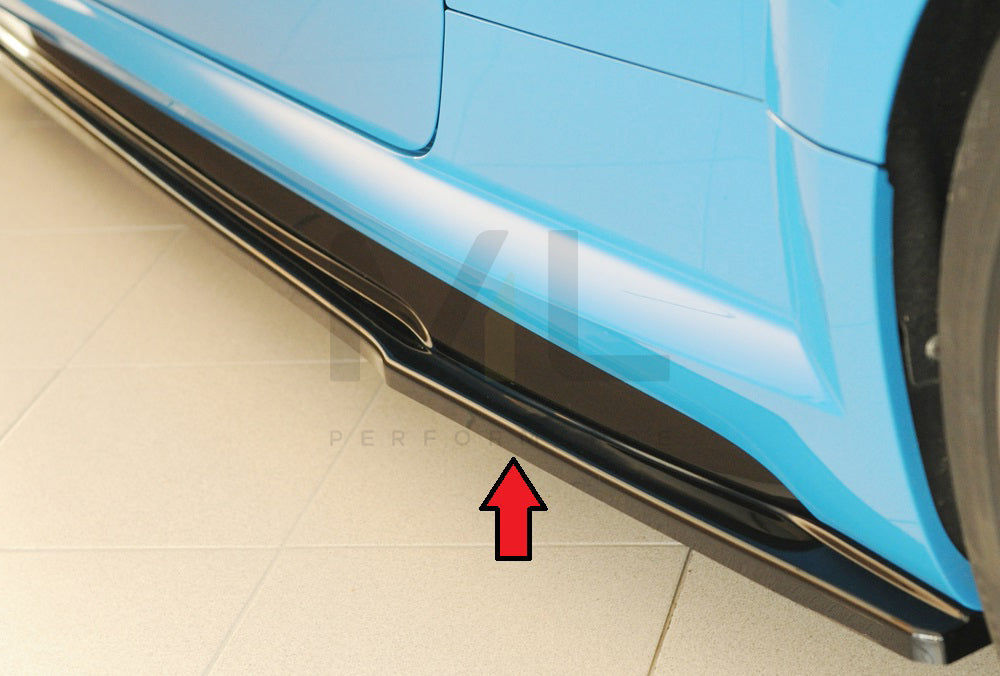 Rieger 00088234 Audi 8J-FV 8S Side Skirt Splitter (TT, TTS & TTRS) 1 | Duco Car Parts UK Car Parts