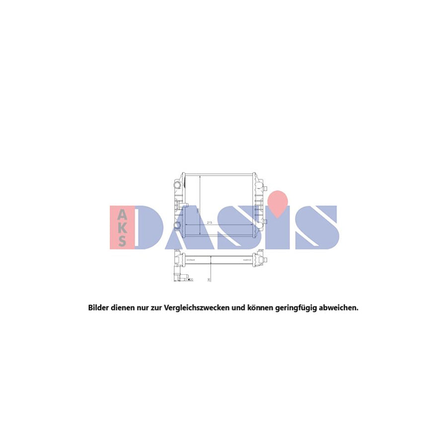 AKS Dasis 840030N Ac Expansion Valve Suitable For Mercedes-Benz S-Class | Duco Car Parts UK