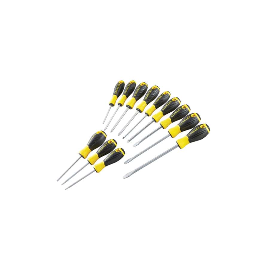 STANLEY® STA060212 0-60-212 Essential Screwdriver Set, 12 Piece | Duco Car Parts UK