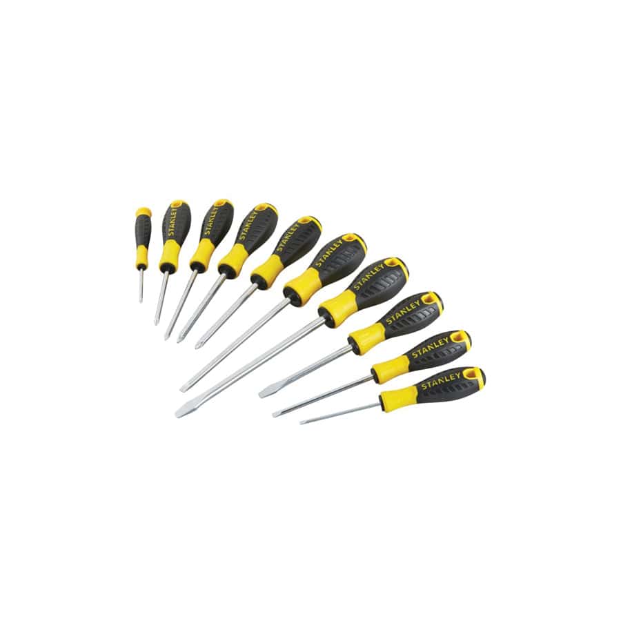 STANLEY® STA060211 0-60-211 Essential Screwdriver Set, 10 Piece | Duco Car Parts UK