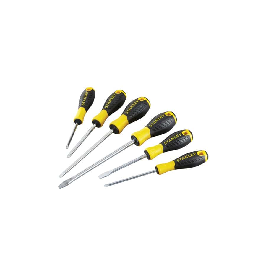 STANLEY® STA060209 0-60-209 Essential Screwdriver Set, 6 Piece | Duco Car Parts UK