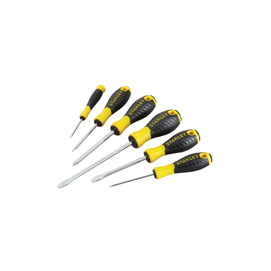 STANLEY® STA060208 0-60-208 Essential Screwdriver Set, 6 Piece | Duco Car Parts UK
