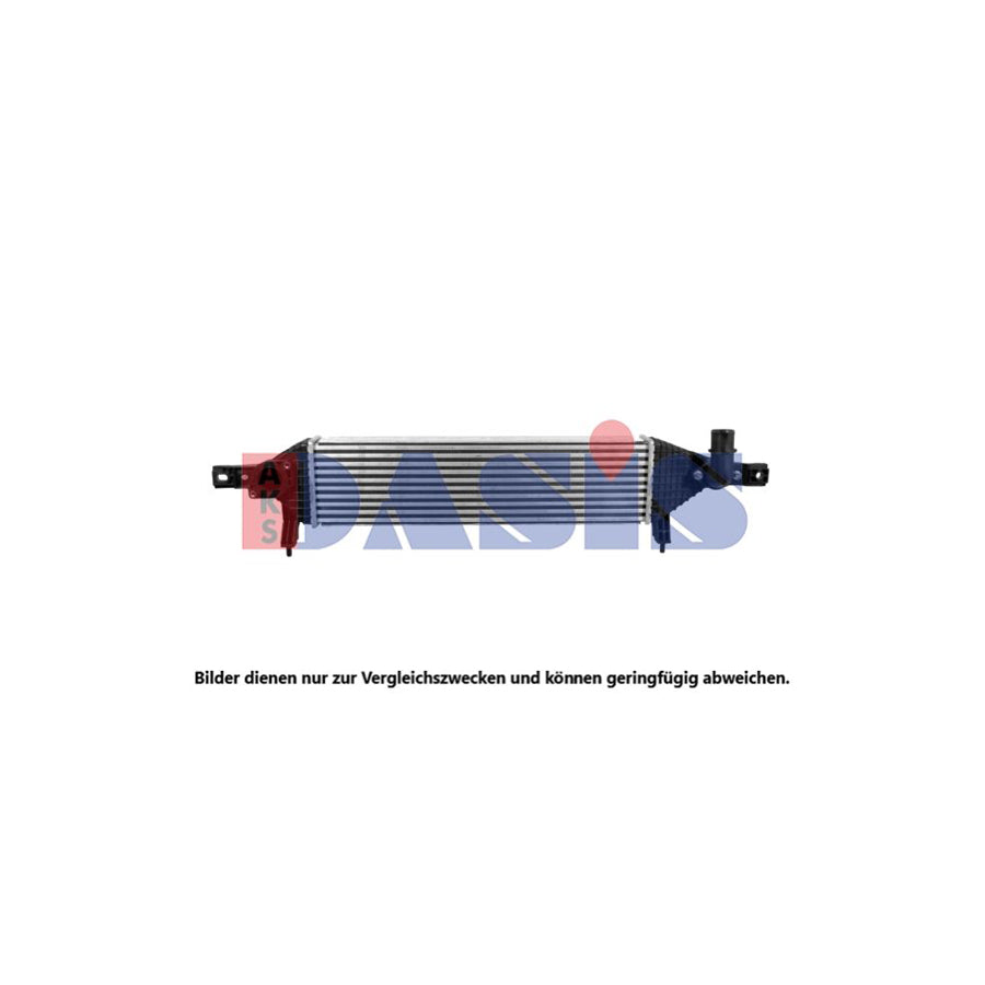 AKS Dasis 077013N Intercooler For Nissan Qashqai / Qashqai+2 I (J10, Nj10) | Duco Car Parts UK