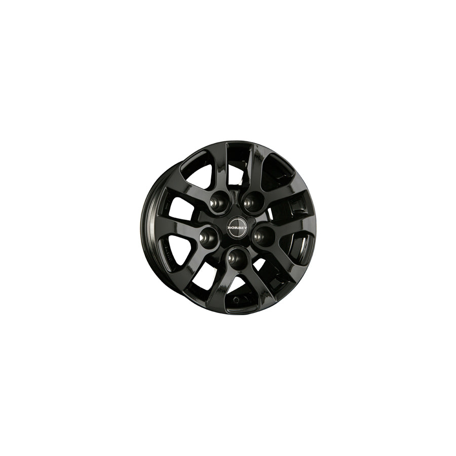 Borbet LD 8x16 ET5 LD 8065165,15113BG Glossy Black Wheel | Duco Car Parts UK Car Parts
