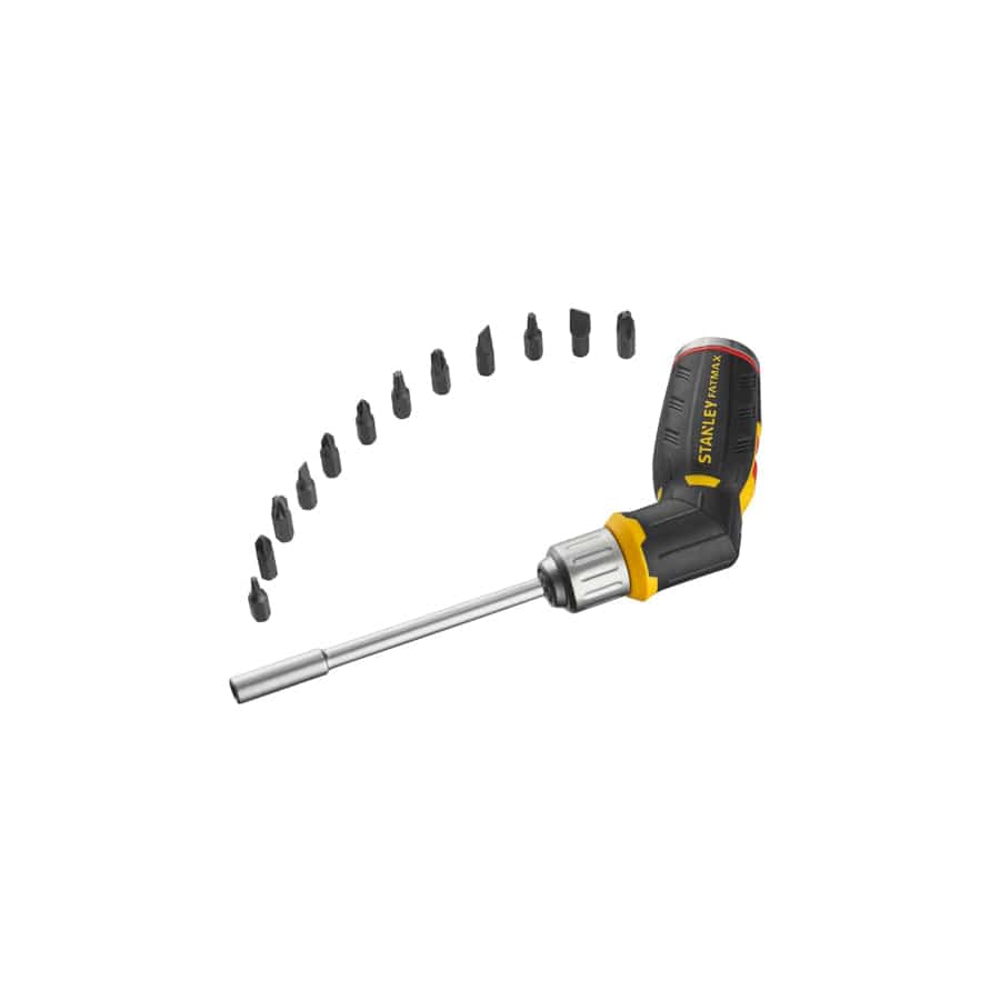 STANLEY® STA062691 FatMax® Pistol Grip Ratchet 12 Bits | Duco Car Parts UK