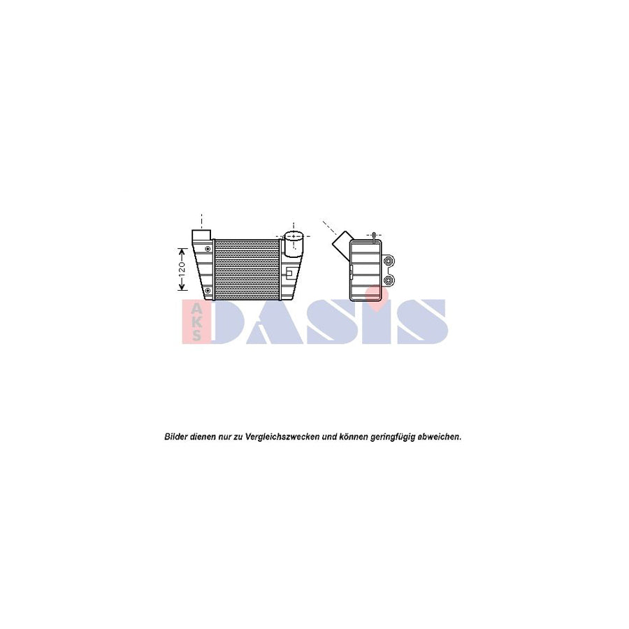 AKS Dasis 487017N Intercooler | Duco Car Parts UK