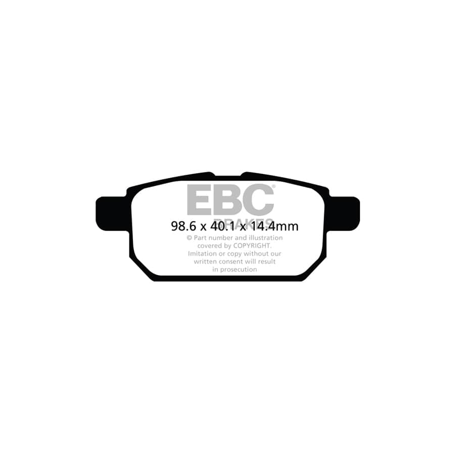 EBC PDKR836 Suzuki Ultimax Rear Brake Pad & Plain Disc Kit (Inc. Swift, SX4 S-Cross & Vitara) 2 | Duco Car Parts UK Car Parts