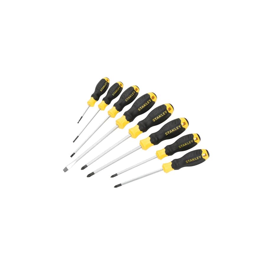 STANLEY® STA062153 Cushion Grip Screwdriver Set, 8 Piece | Duco Car Parts UK
