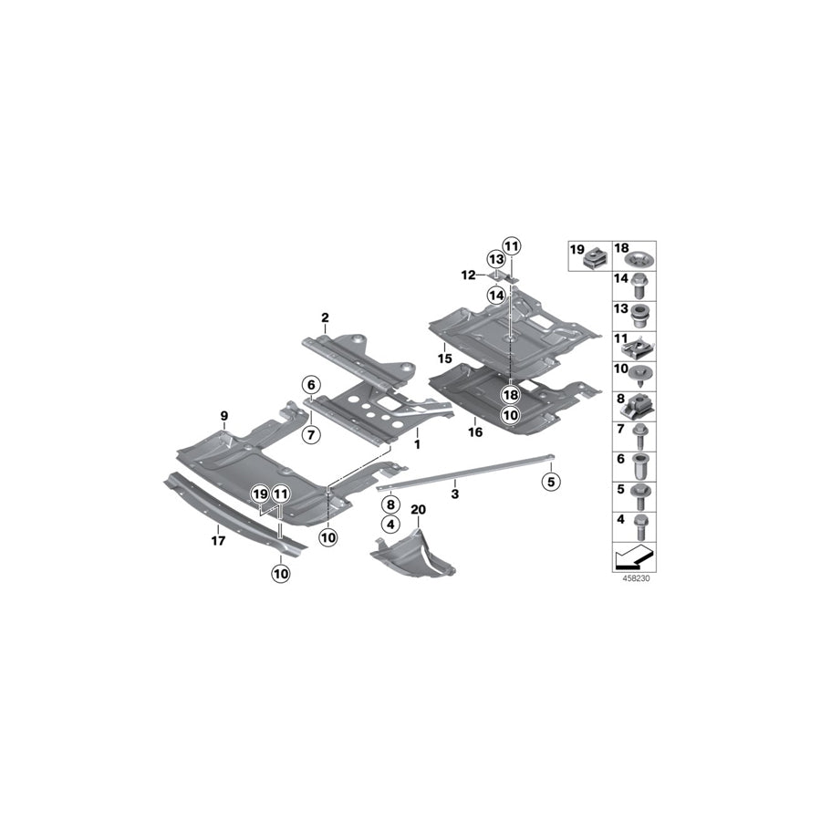 Genuine BMW 51717197539 Torsion Link (Inc. 650i, 640d & 640i) | Duco Car Parts UK