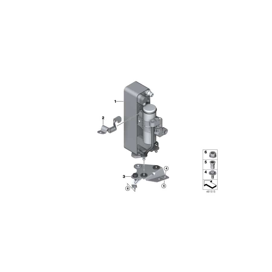 Genuine BMW 64509471521 F31 F32 F30 Condenser Air Conditioning With Drier (Inc. 220i, 120i & 230iX) | Duco Car Parts UK Car Parts