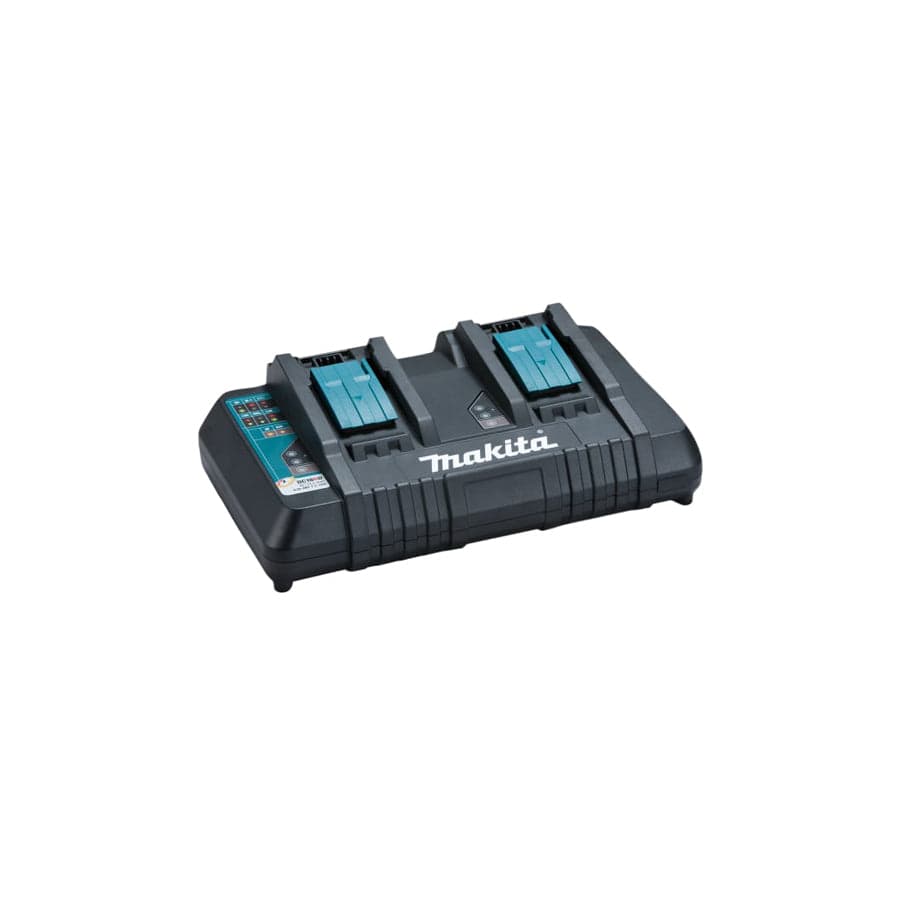 Makita MAKDC18RD DC18RDSD Twin Port Multi Voltage Charger 14.4-18V | Duco Car Parts UK