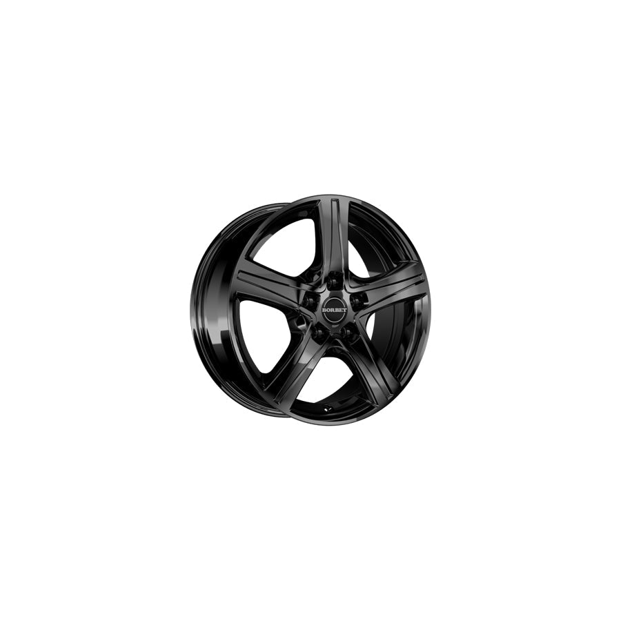 Borbet CWD 7x17 ET51 CWD 70751112566,5BG Glossy Black Wheel | Duco Car Parts UK Car Parts