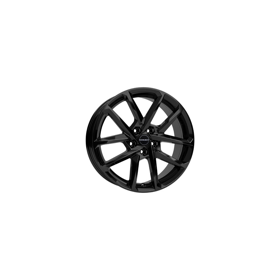 Borbet N 6.5x17 ET38 N 65738112557,1BG Glossy Black Wheel | Duco Car Parts UK Car Parts