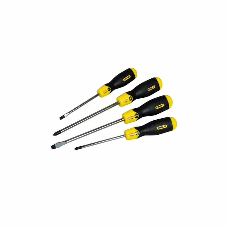STANLEY® STA065013 Cushion Grip Screwdriver Set, 4 Piece | Duco Car Parts UK