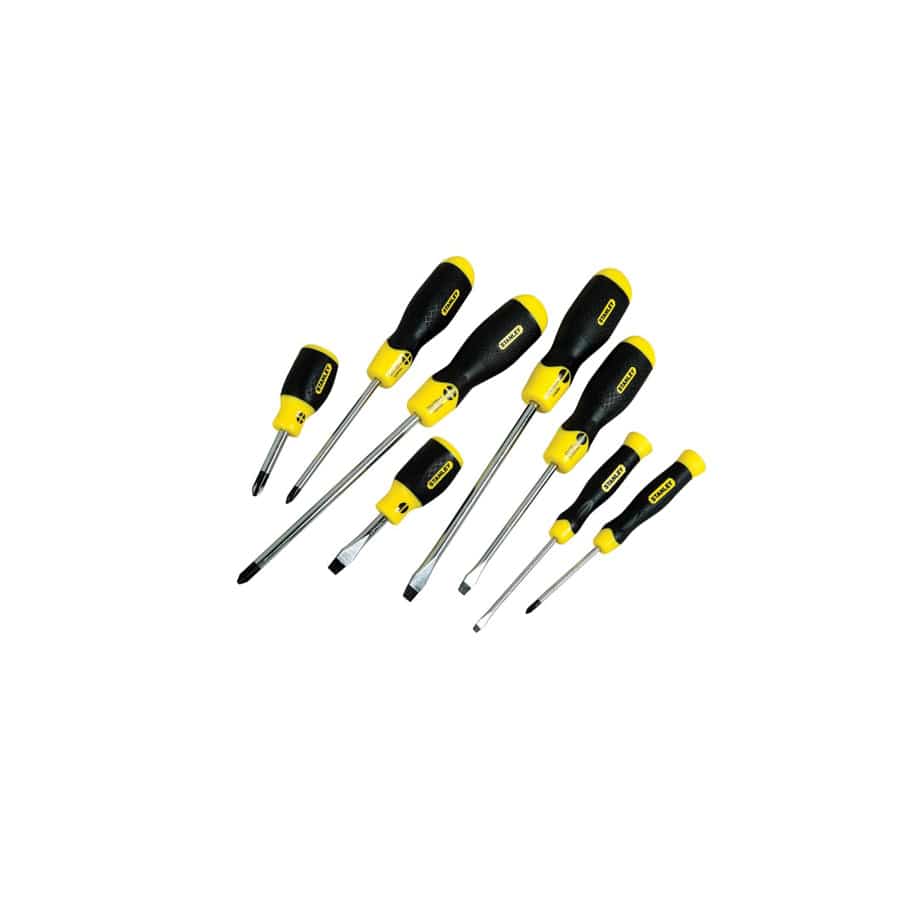 STANLEY® STA065011 Cushion Grip Screwdriver Set, 8 Piece | Duco Car Parts UK