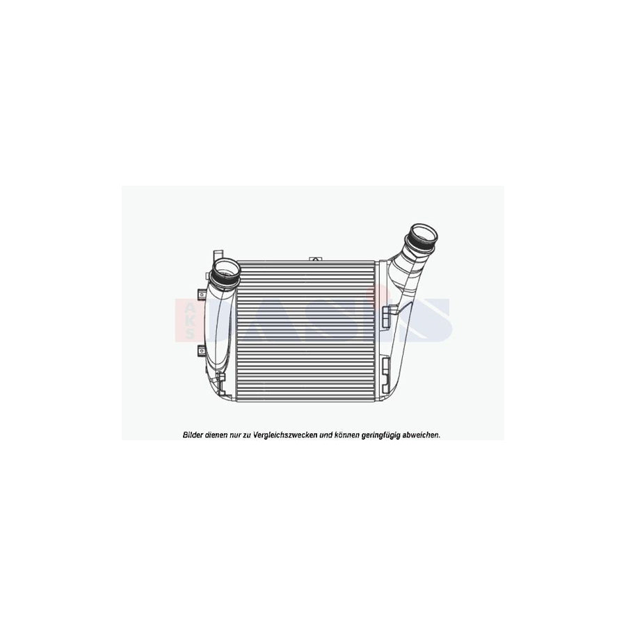 AKS Dasis 487033N Intercooler For Audi Q7 (4Lb) | Duco Car Parts UK