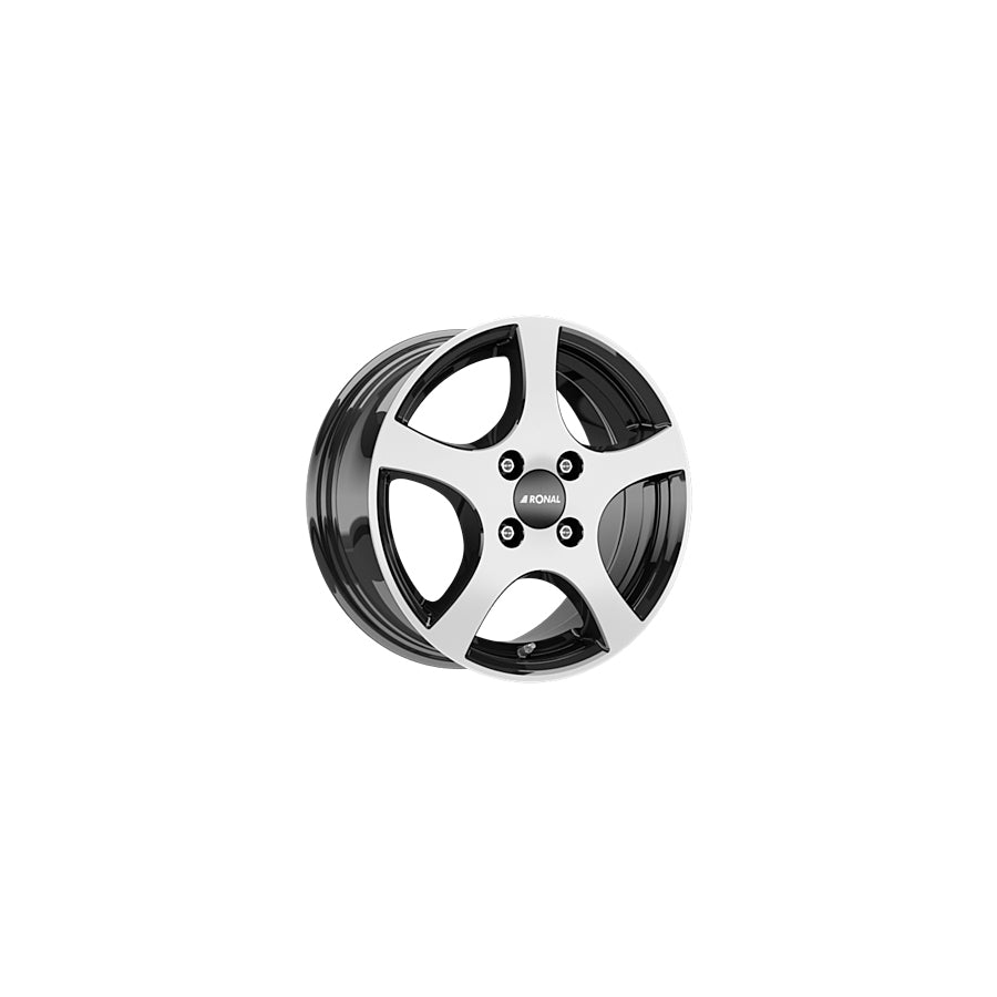 Ronal CA2 6x14 ET30 CA2.4604.031/022 Jetblack-Front Diamond Cut Wheel | Duco Car Parts UK Car Parts