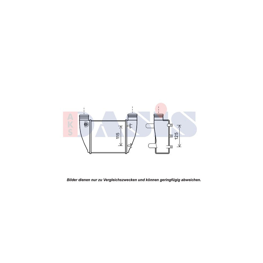 AKS Dasis 487043N Intercooler | Duco Car Parts UK