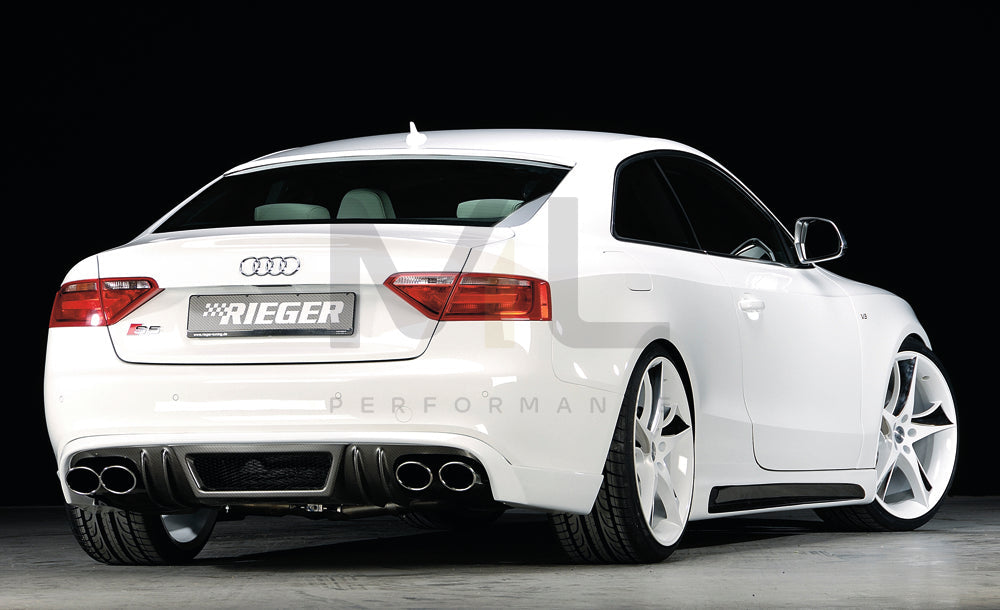 Rieger 00099059 Audi B8 B81 Side Skirt (A5 & S5) 3 | Duco Car Parts UK Car Parts