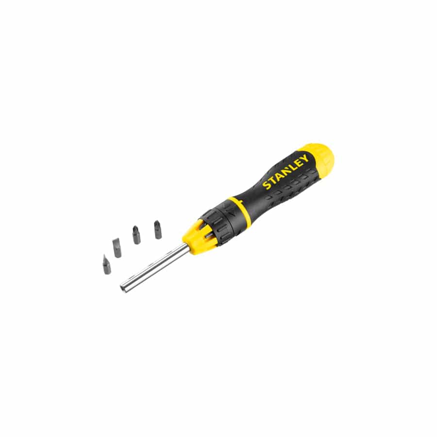 STANLEY® STA068010 Multibit Ratchet Screwdriver &10 Bits | Duco Car Parts UK