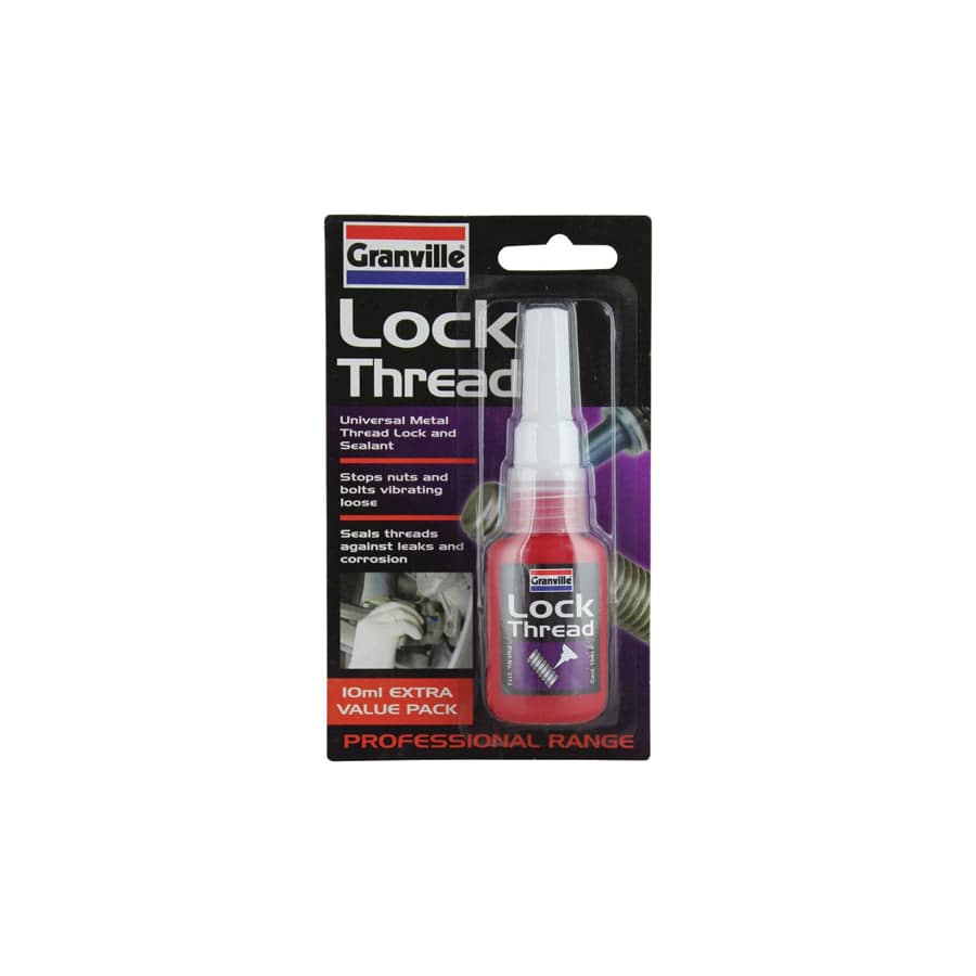 GRANVILLE 7100015 Thread Lock and Seal 10ml Singels | Duco Car Parts UK UK
