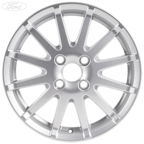 GENUINE FORD 1335239 FIESTA MK6 FUSION 16" ALLOY WHEEL 12 SPOKE SILVER 04-05 | Duco Car Parts UK