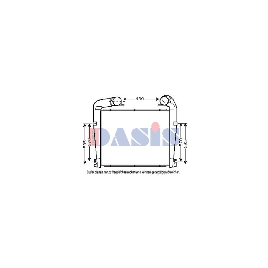 AKS Dasis 277002N Intercooler | Duco Car Parts UK