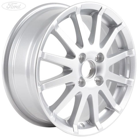 GENUINE FORD 1335239 FIESTA MK6 FUSION 16" ALLOY WHEEL 12 SPOKE SILVER 04-05 | Duco Car Parts UK