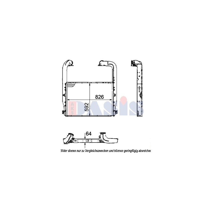 AKS Dasis 277006N Intercooler | Duco Car Parts UK