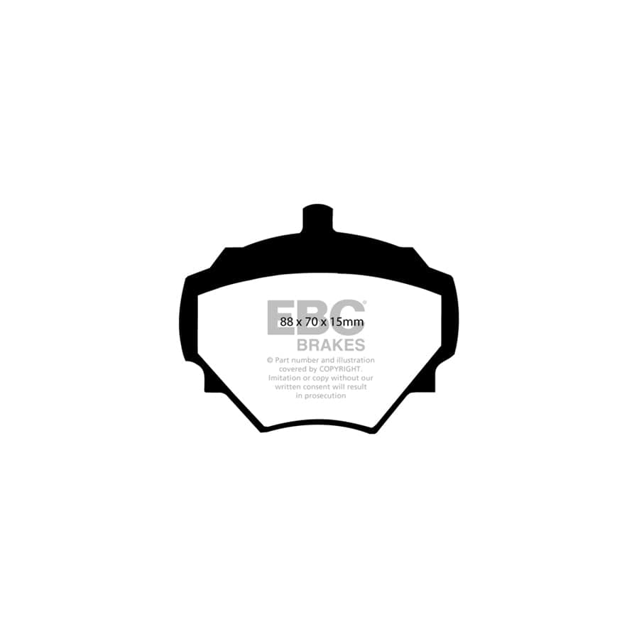 EBC PDKR491 Land Rover Ultimax Rear Brake Pad & Plain Disc Kit - Lockheed Caliper (Inc. Defender 90 & Range Rover) 2 | Duco Car Parts UK Car Parts